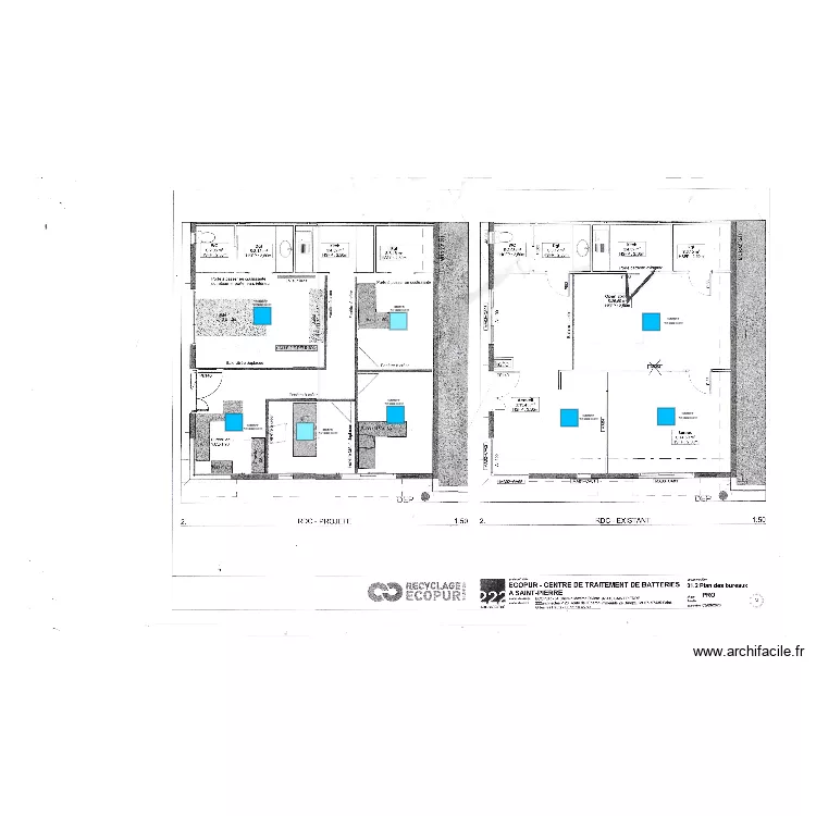 ECOPUR implantation. Plan de 