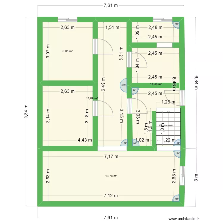 5783A-SS-Futur. Plan de 4 et 59 m² 5783A-SS-Futur. Plan de 4 et 59 m²