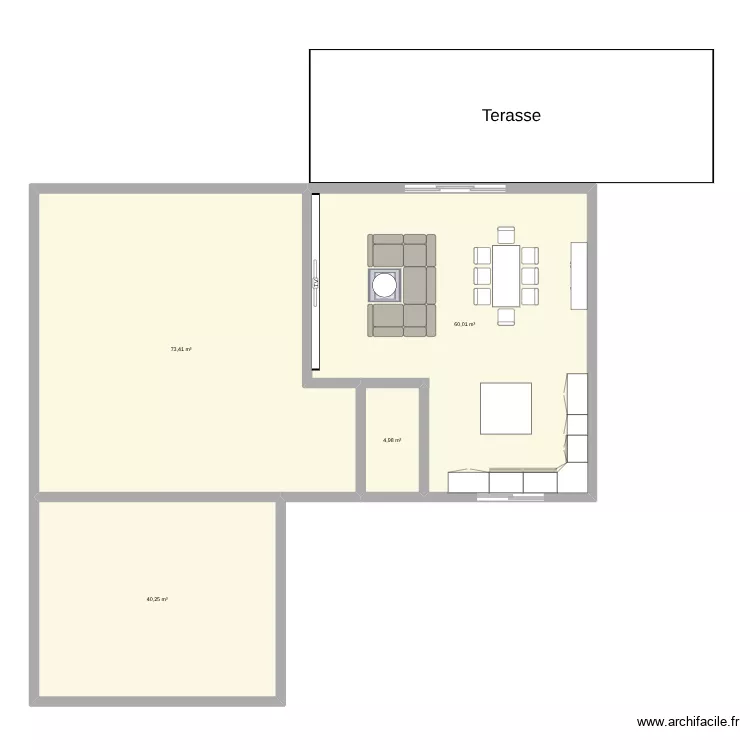 Maison Th&eacute;o et Kassandra. Plan de 4  et 179 m²