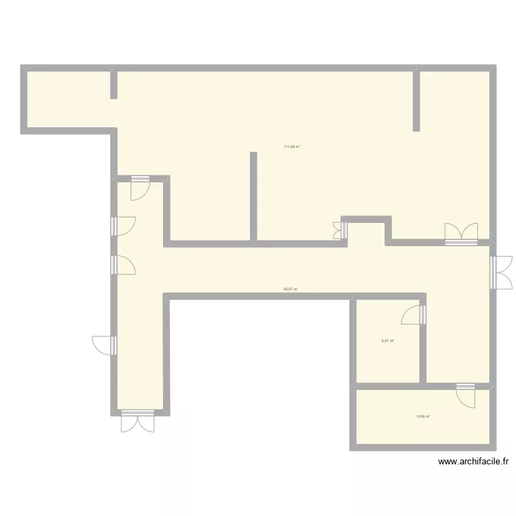 sch&eacute;ma camera. Plan de 