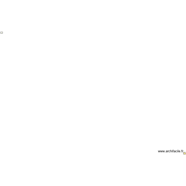 Ma future chambre. Plan de 