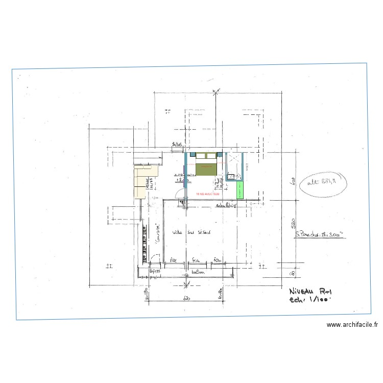 MEZZA SAMOENS 18/3. Plan de 0 pièce et 0 m2