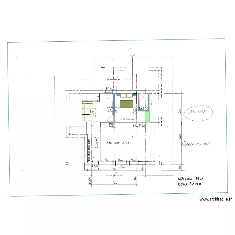 MEZZA SAMOENS 18/3. Plan de 