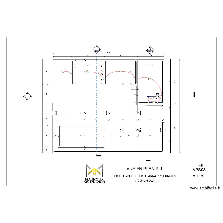 MAUROUX SS. Plan de 0 pièce et 0 m2