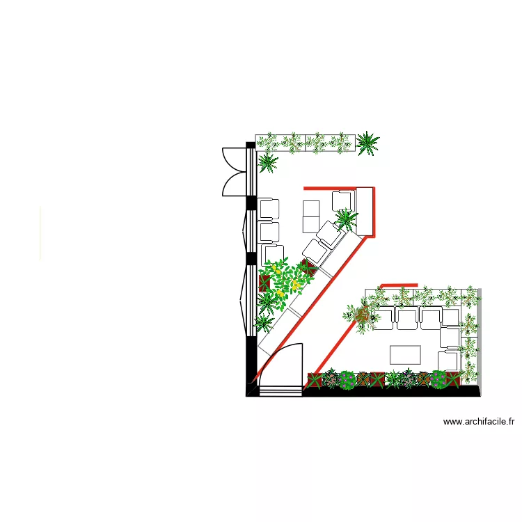 Bagnolet terrasse 2. Plan de 