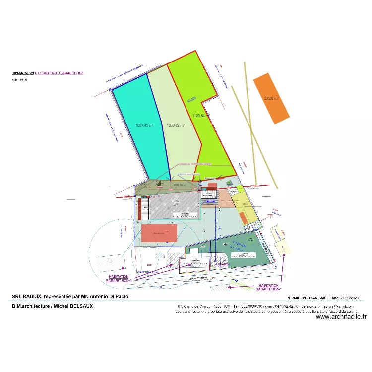 PARTAGE PRAIRIE 9. Plan de 