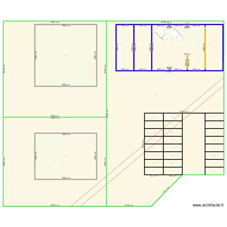 SERVAIS PLAN DE DIVISION ROCHEFORT. Plan de 