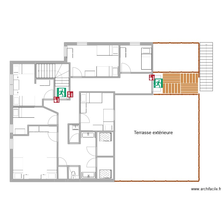Centre 531 Labelle. Plan de 20 pièces et 268 m2