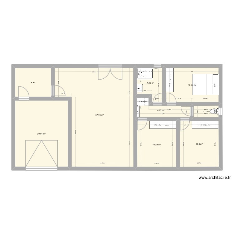 Maison projet. Plan de 0 pièce et 0 m2 Maison projet. Plan de 0 pièce et 0 m2