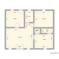 PLAN T3 FORT DE L'EAU - PORT-GENTIL
