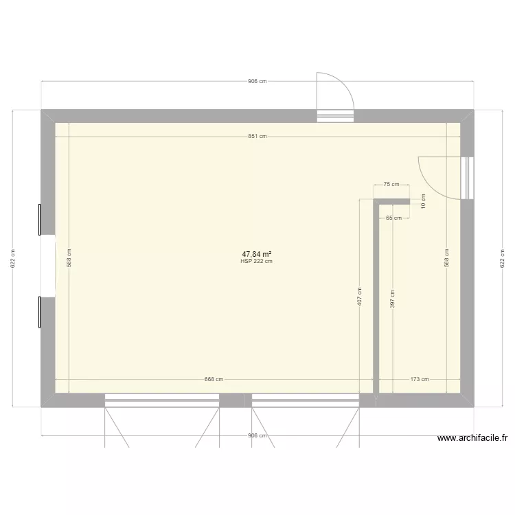 Garage_avant. Plan de 