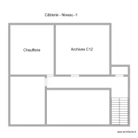 Plan Câblerie niveau -1 - Thomas & Piron