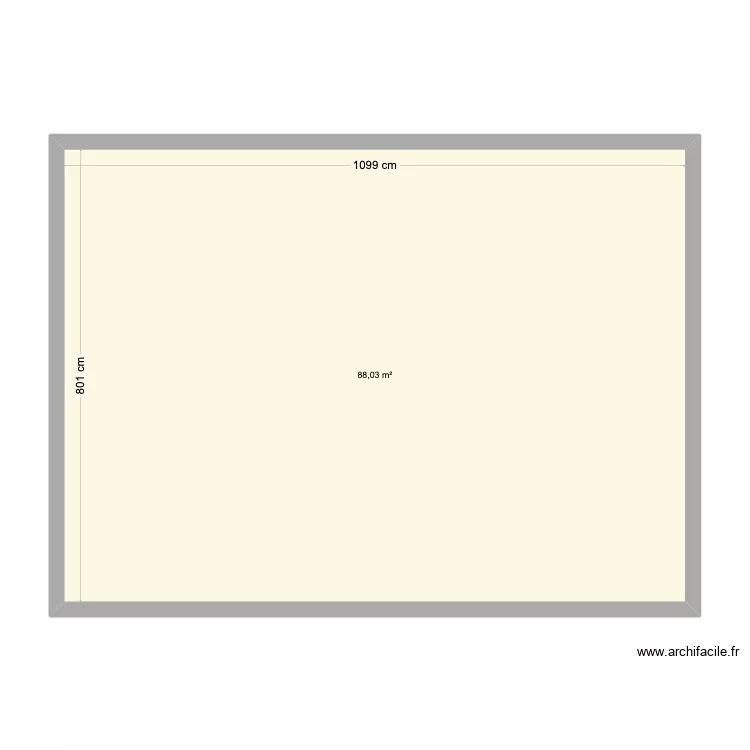 Grenier. Plan de 