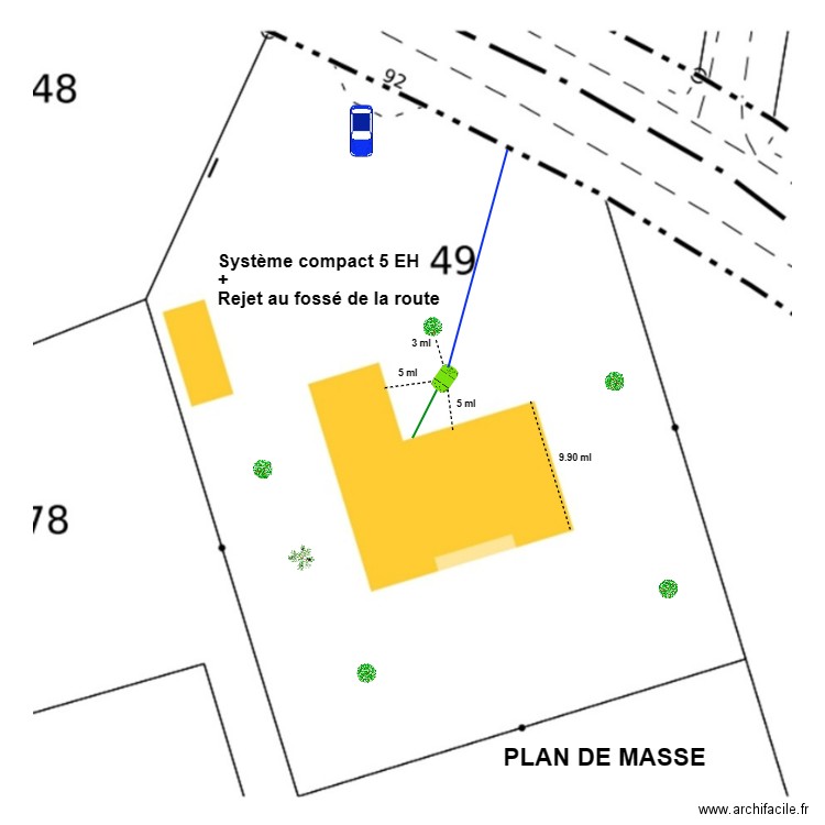 Lignon. Plan de 0 pièce et 0 m2