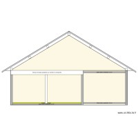 plan de coupe facade sud