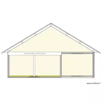 plan de coupe facade sud