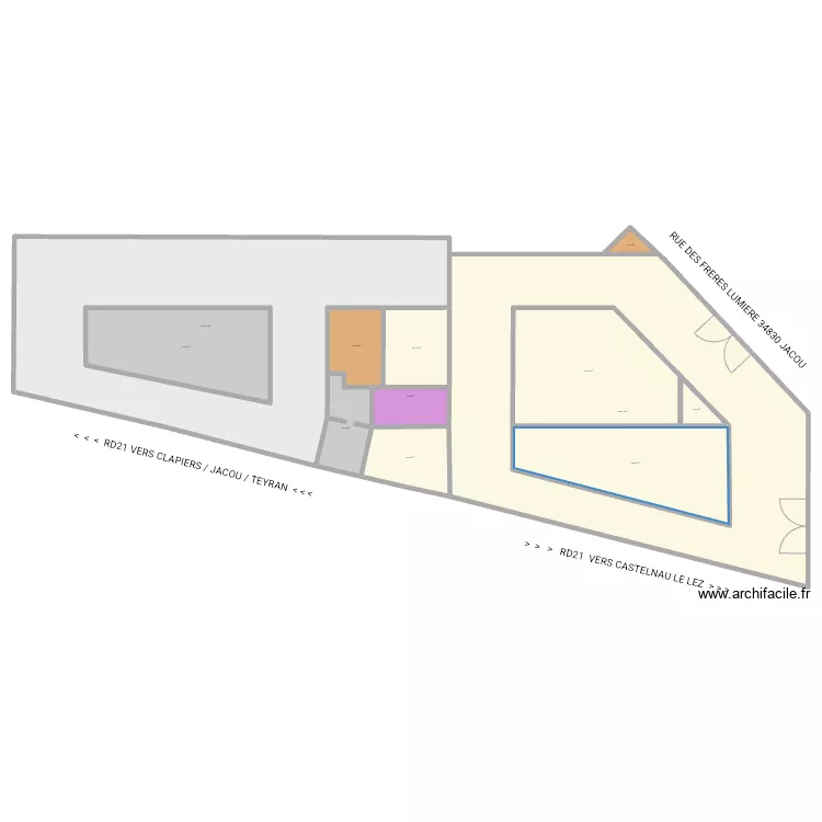 AK99 PLATEAU D'ACTIVITE 030124D. Plan de 