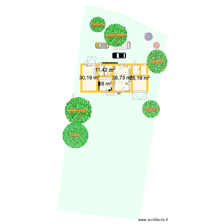 Maison BOISSEY5. Plan de 11 pièces et 251 m2