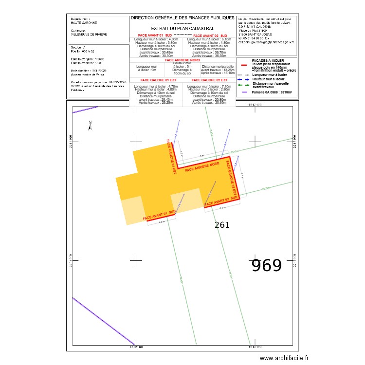 DP02 DE CADARAN 140mm. Plan de 0 pièce et 0 m2