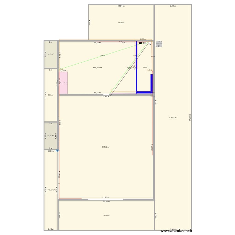 Atelier. Plan de 0 pièce et 0 m2