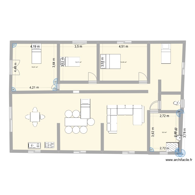 lacassin. Plan de 0 pièce et 0 m2