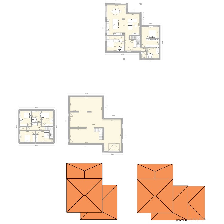 SAINTPIERREDECHANDIEU. Plan de 17 pièces et 354 m2