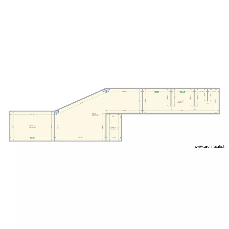 sci poupie SOULIER. Plan de 