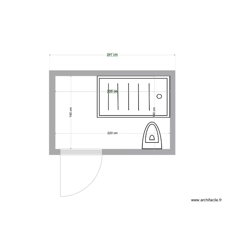 estele. Plan de 1 et 3 m² estele. Plan de 1 et 3 m²