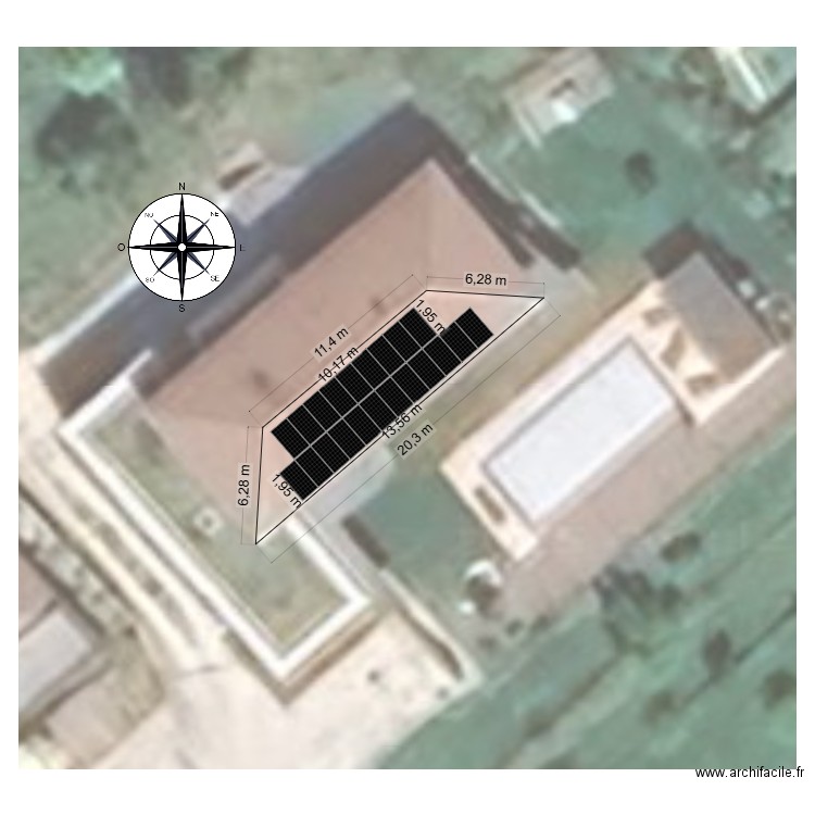 SAUNIER Laurent. Plan de 0 pièce et 0 m2