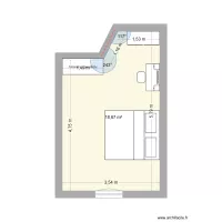 chambre parent avec meuble