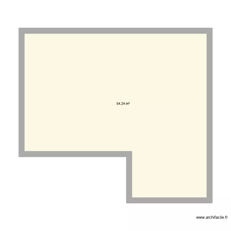 maison àé. Plan de 1 et 54 m² maison àé. Plan de 1 et 54 m²