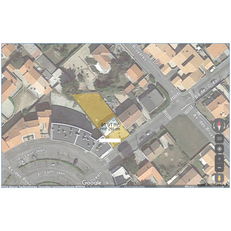 Plan 002. Plan de 0 pièce et 0 m2