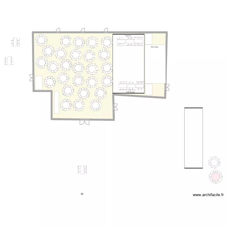 Laurentie rectangle plan DiamanteK. Plan de 1 Pièce et 455 m² Laurentie rectangle plan DiamanteK. Plan de 1 Pièce et 455 m²
