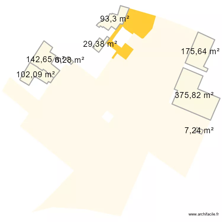 Hauts du Moulin. Plan de 