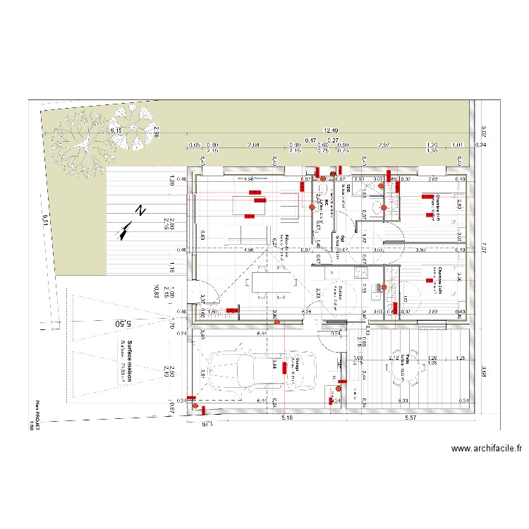 SCI QUEMA IMMO EU 1. Plan de 0 pièce et 0 m2