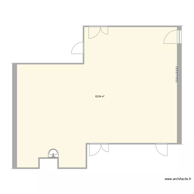 enzo humbert. Plan de 1 Pièce et 83 m² enzo humbert. Plan de 1 Pièce et 83 m²