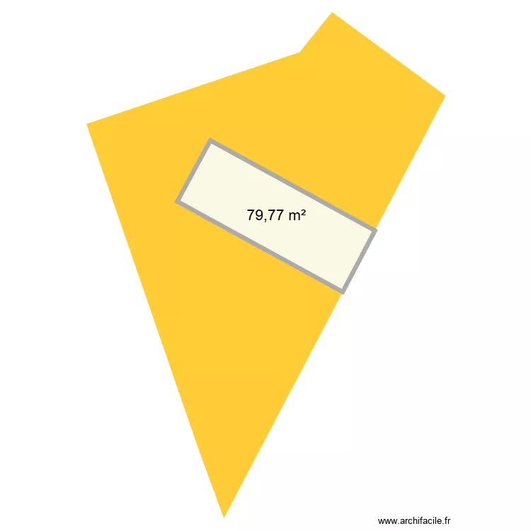 Plan Cadastral + Maison. Plan de 