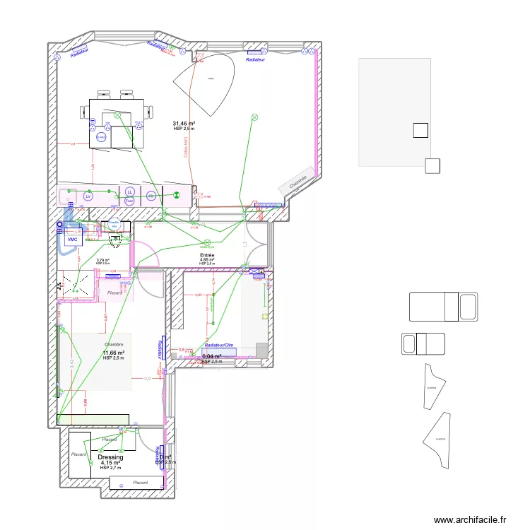 BOBILLOT_VERSION_CHANTIER2_ELEC2_24_08. Plan de 7 et 56 m² BOBILLOT_VERSION_CHANTIER2_ELEC2_24_08. Plan de 7 et 56 m²