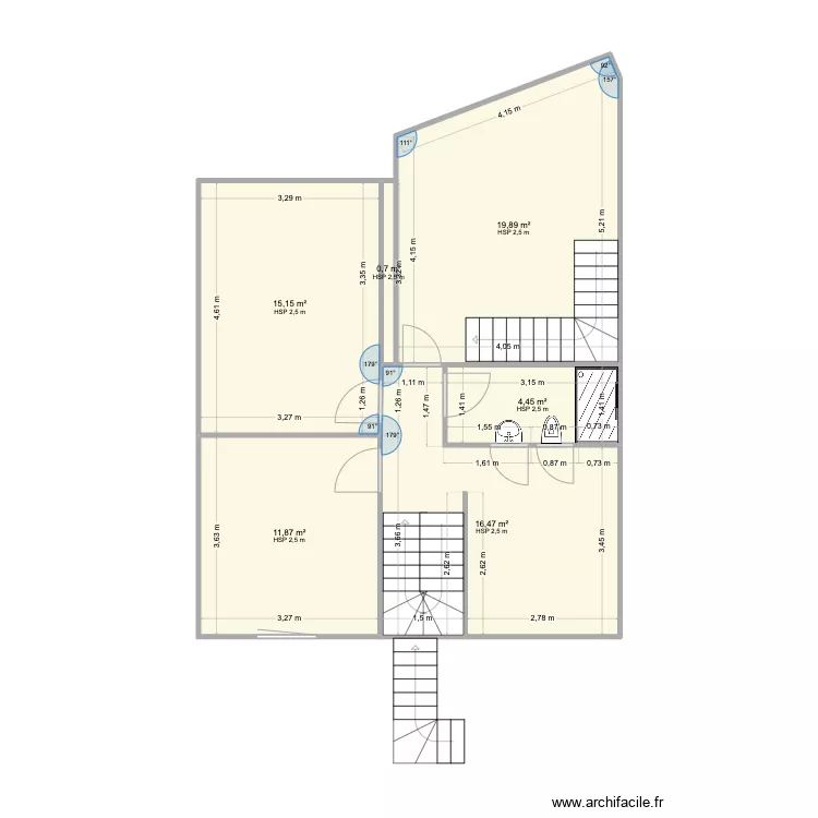 Appartement La Baule5. Plan de Appartement La Baule5. Plan de
