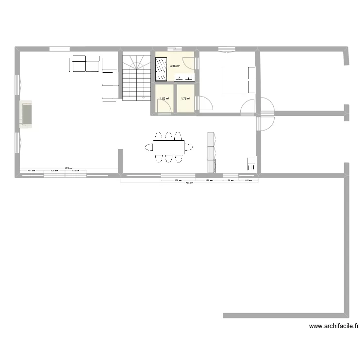 maison chichmout. Plan de 