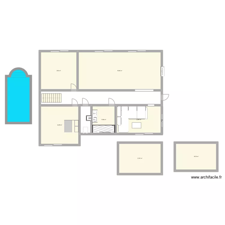 arabe interieur. Plan de 7 et 174 m² arabe interieur. Plan de 7 et 174 m²