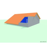 SAR CE 6 COMBLE PROJET AVEC TOIT