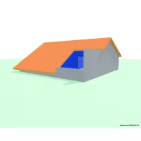 SAR CE 6 COMBLE PROJET AVEC TOIT