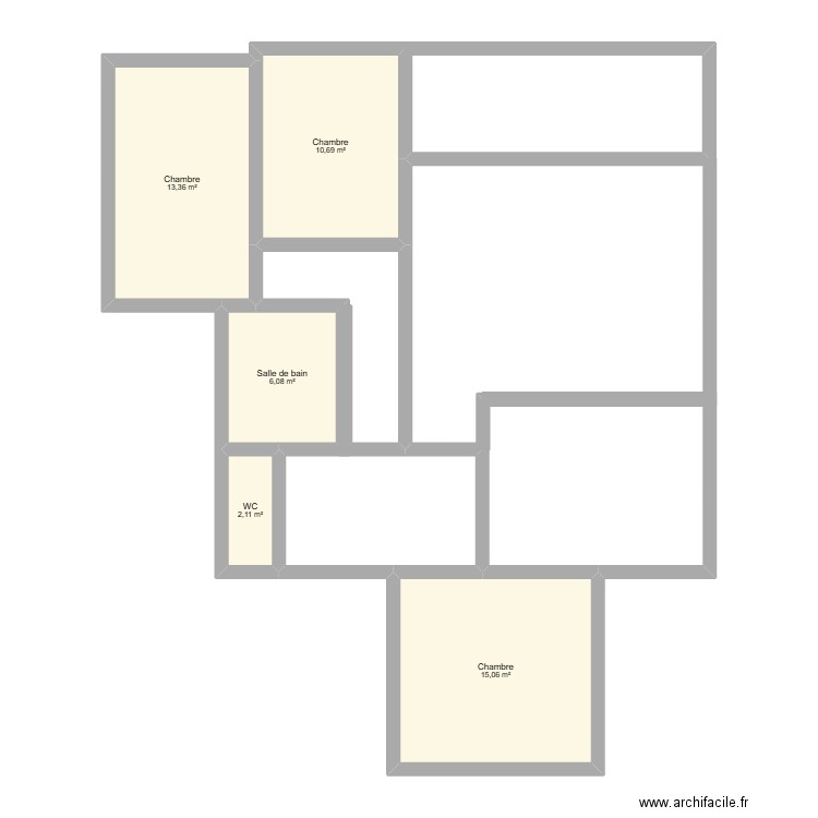 Appartement 31. Plan de 5 pièces et 47 m2