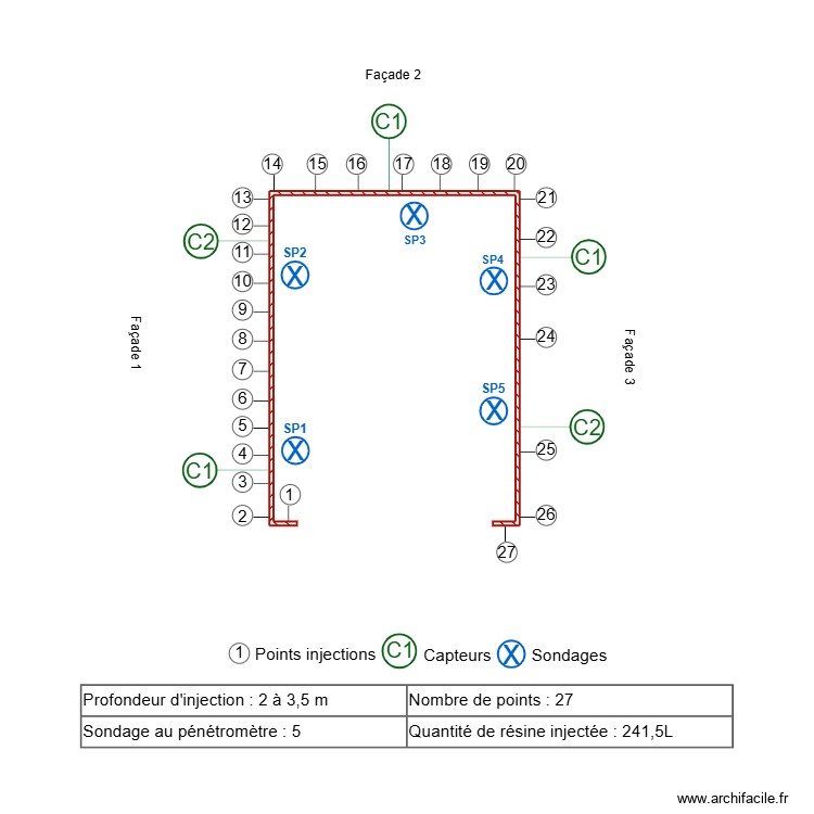 ESTERER. Plan de 0 pièce et 0 m2