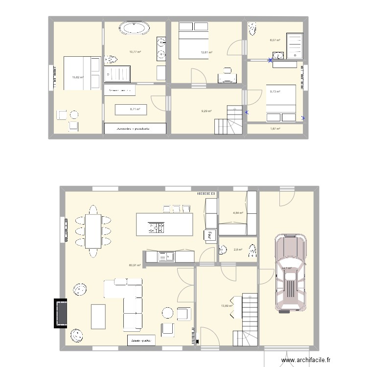 Bovrées. Plan de 0 pièce et 0 m2
