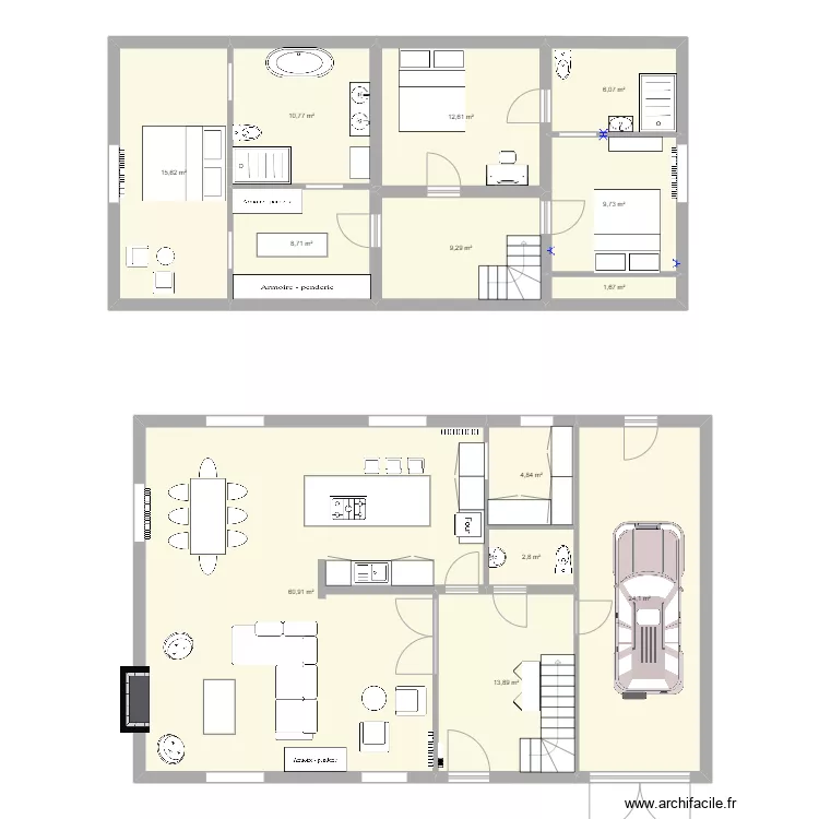 Bovrées. Plan de Bovrées. Plan de
