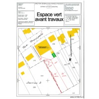COIN PLAN ESPACE VERTS AVANT TRAVAUX