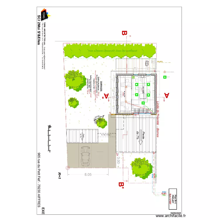 TEMIS ETAGE ECL. Plan de 