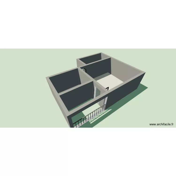 Origine. Plan de 3 Pièces et 42 m² Origine. Plan de 3 Pièces et 42 m²